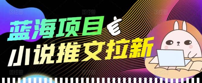外面收费6880的小说推文拉新项目，个人工作室可批量做【详细教程】-天天资源网