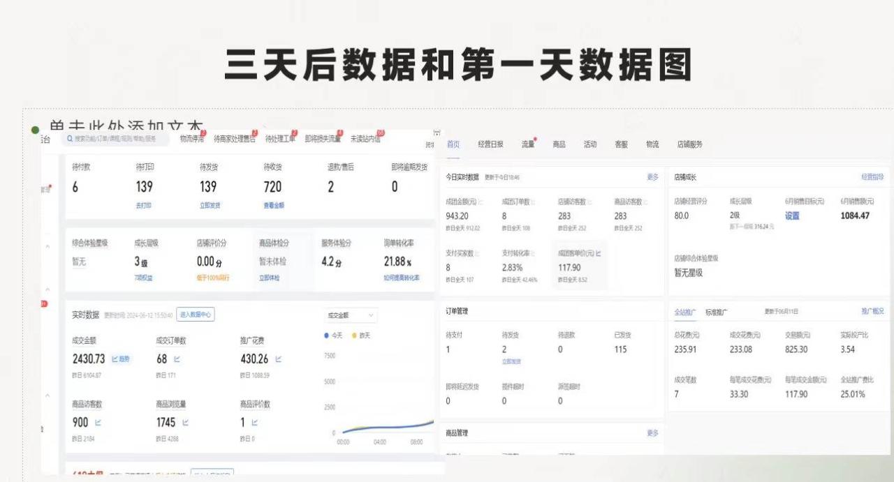 拼多多-合作开店日入4000+两天销量过百单，无学费、老运营教操作、小白…-天天资源网